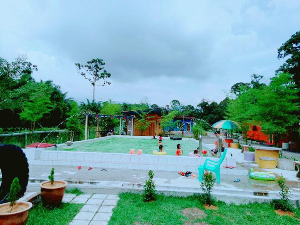 5 Stone Cabin Chalet ไทปิง ภายนอก รูปภาพ